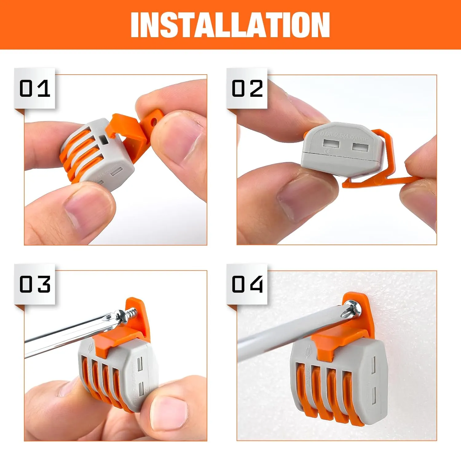 115Pcs Lever Wire Connectors Kit
