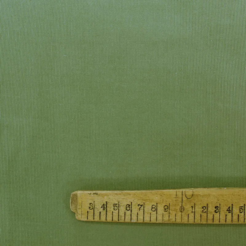 60CM REMNANT Dressmaking Cotton Corduroy - Sage Green