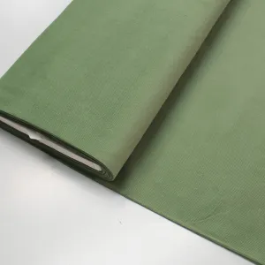 60CM REMNANT Dressmaking Cotton Corduroy - Sage Green