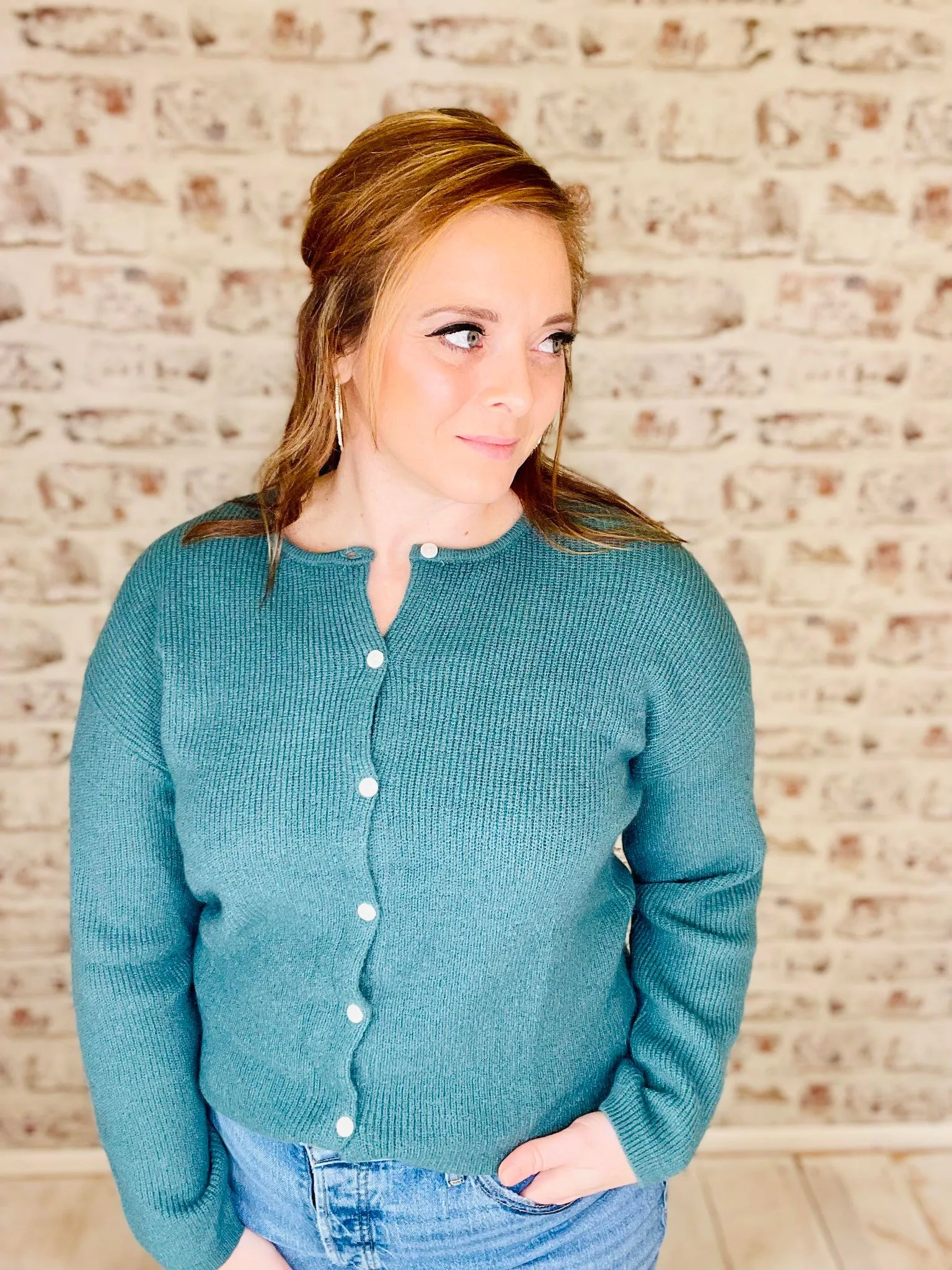 A Better Day Button Up cardigan