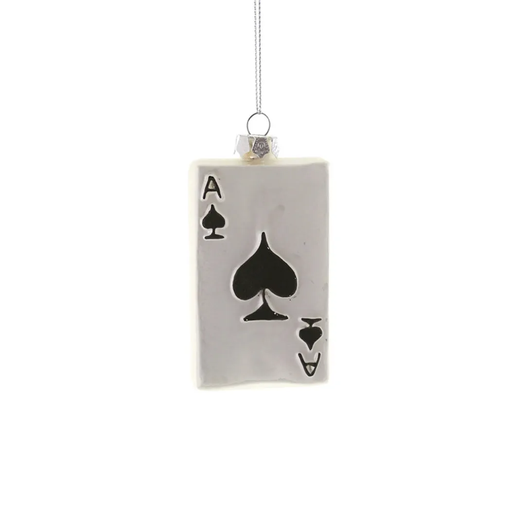 Ace of Spades Ornament