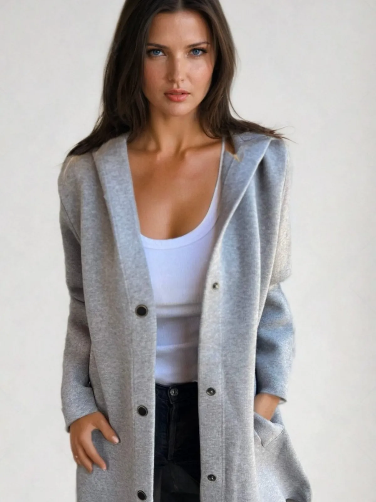 Appolinia - Hooded Cardigan for Ultimate Comfort