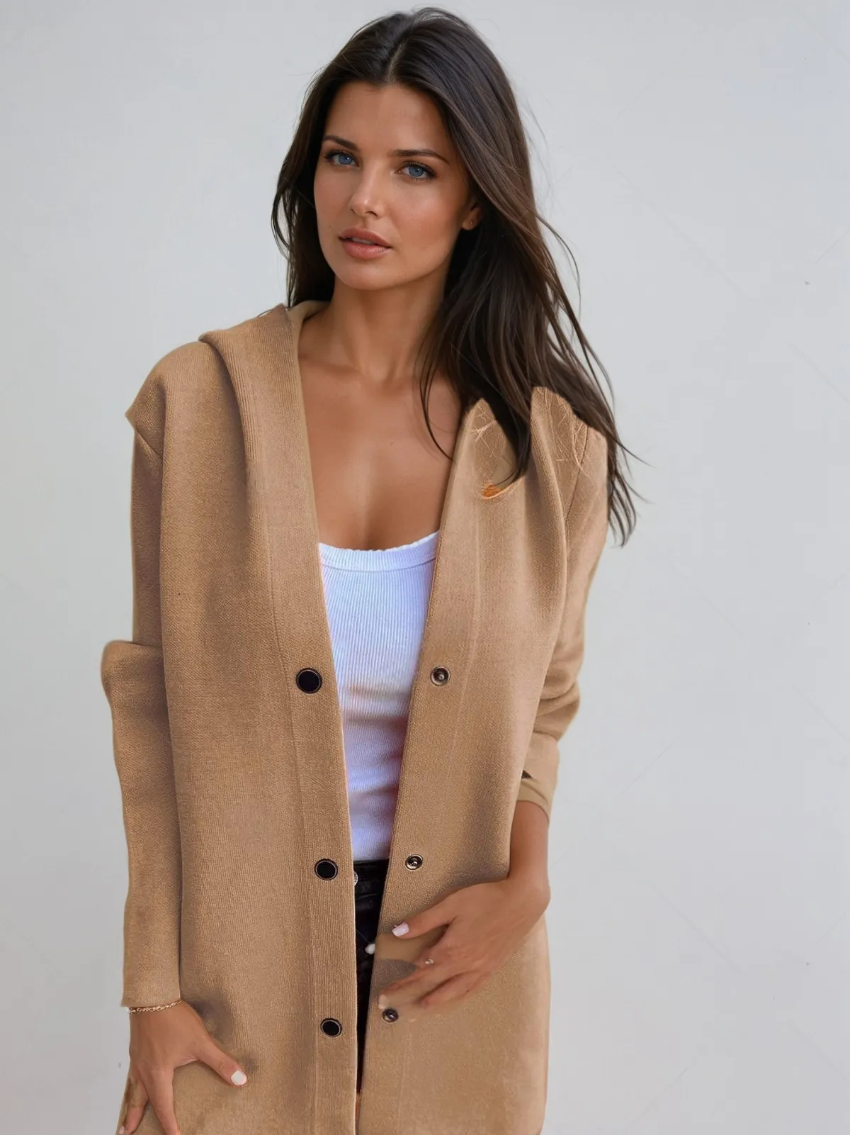 Appolinia - Hooded Cardigan for Ultimate Comfort