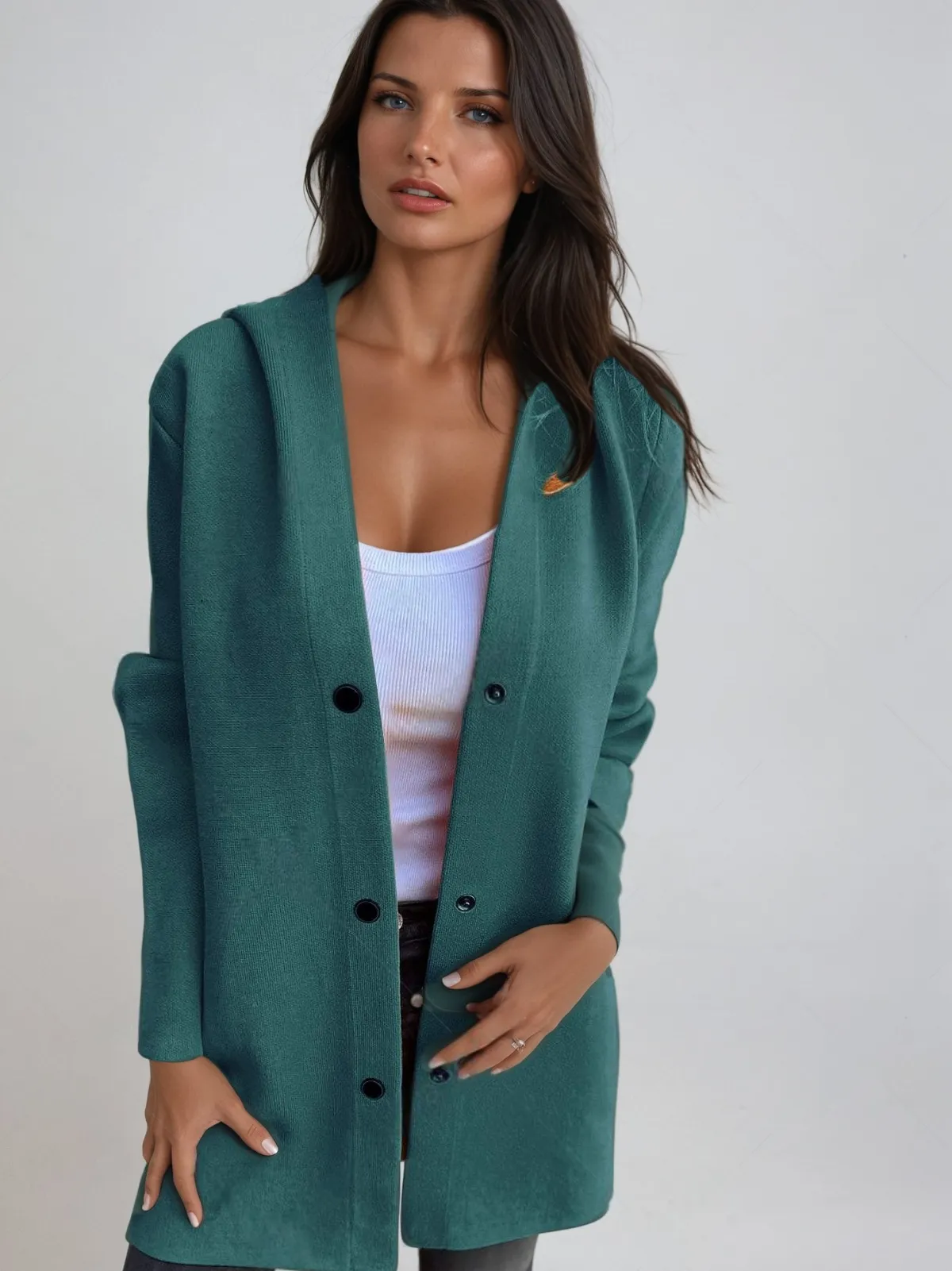 Appolinia - Hooded Cardigan for Ultimate Comfort