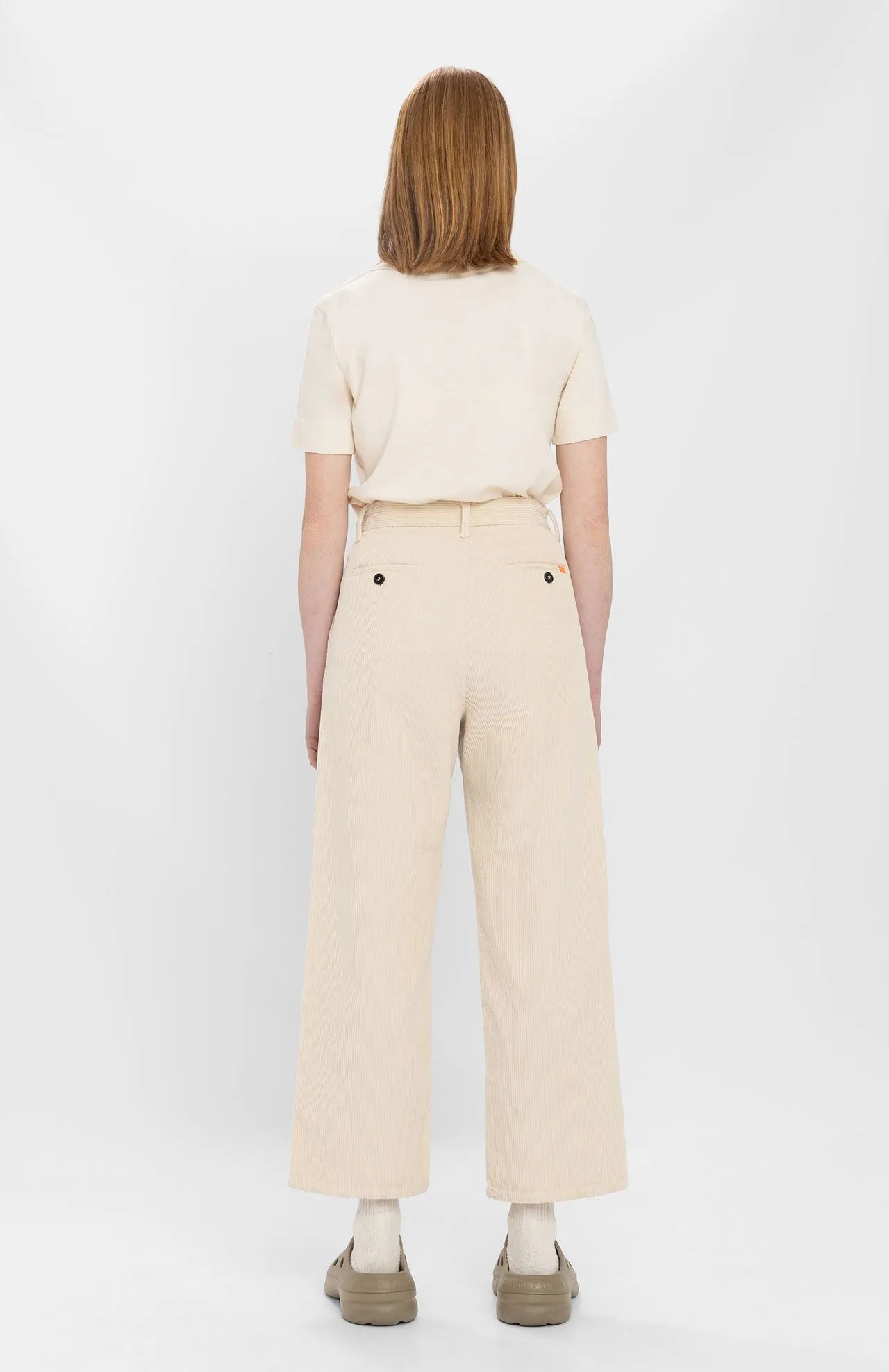 Arlet Cord Trousers - Natural/Ecru