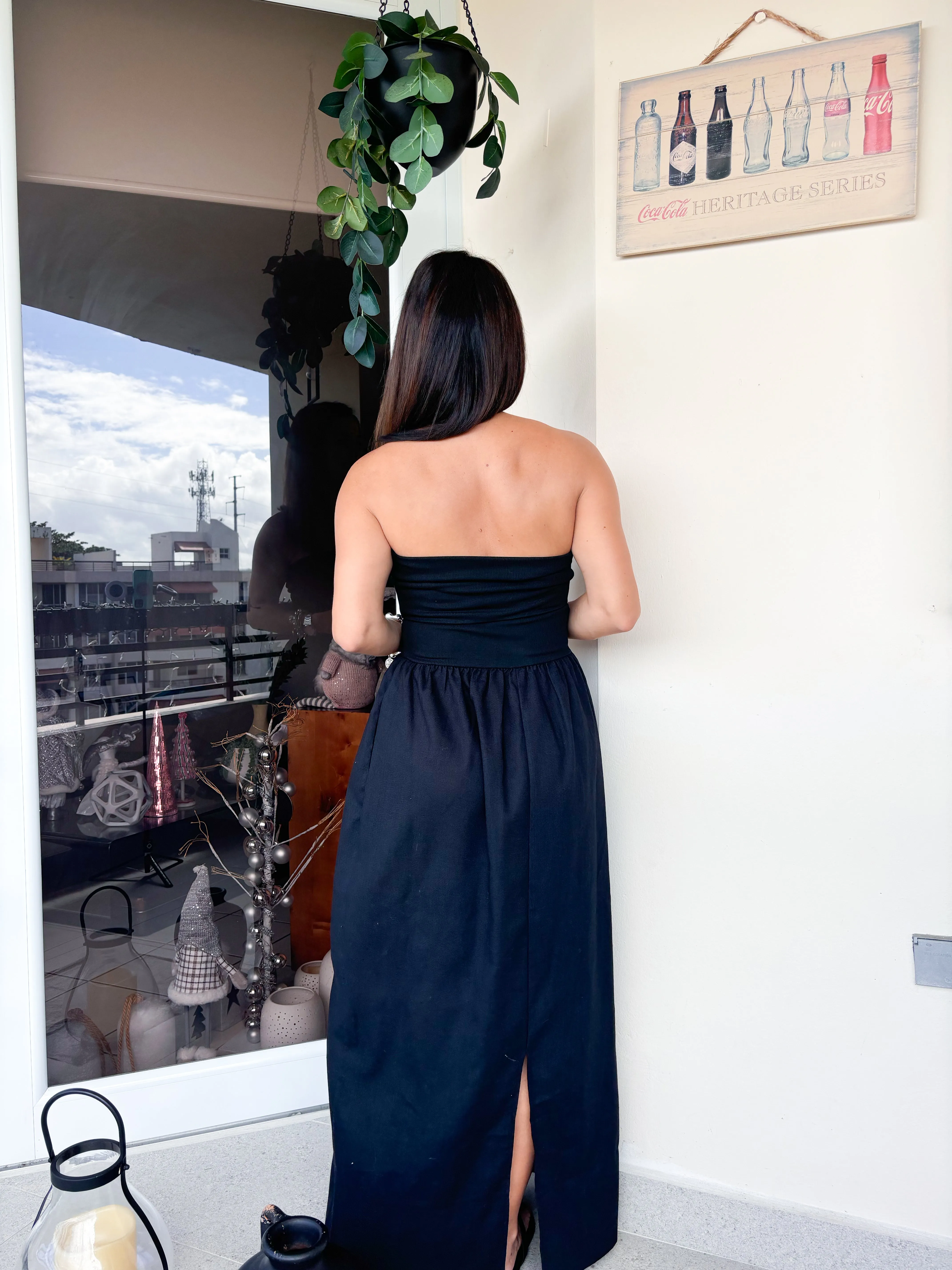 Bacco Combo Maxi Dress