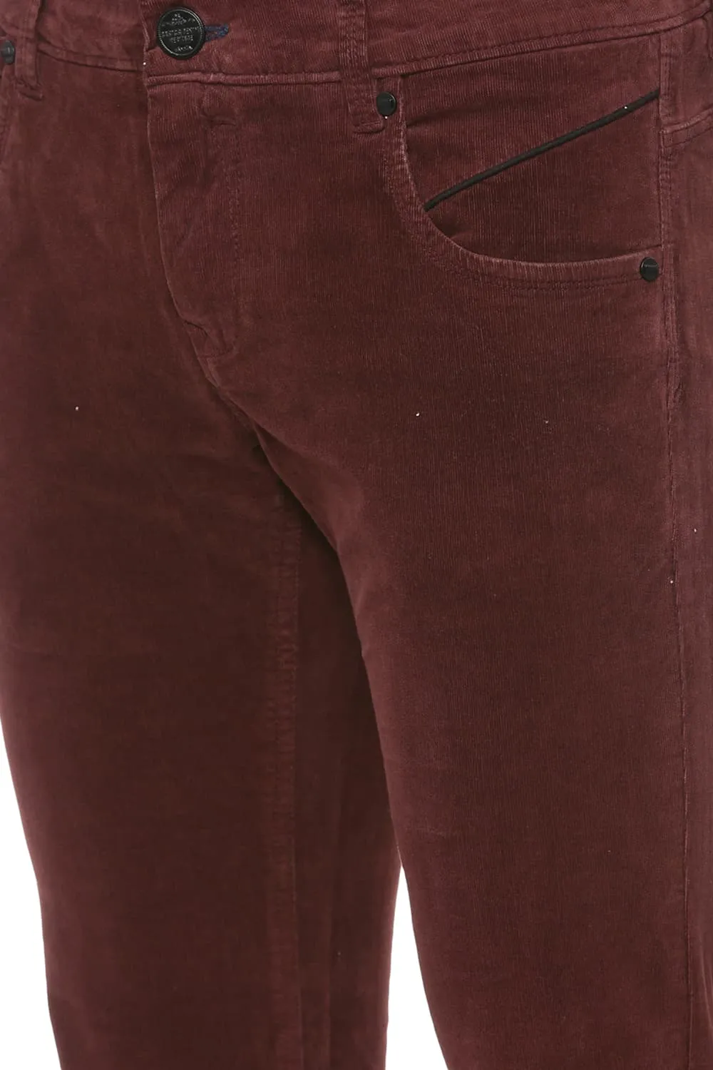 Basics Skinny Fit Corduroy Stretch Trouser