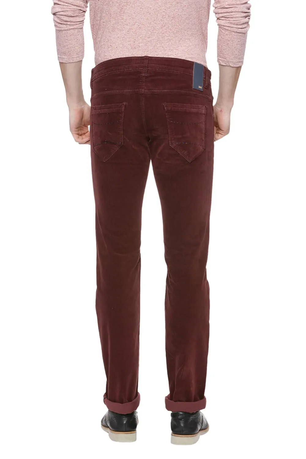 Basics Skinny Fit Corduroy Stretch Trouser