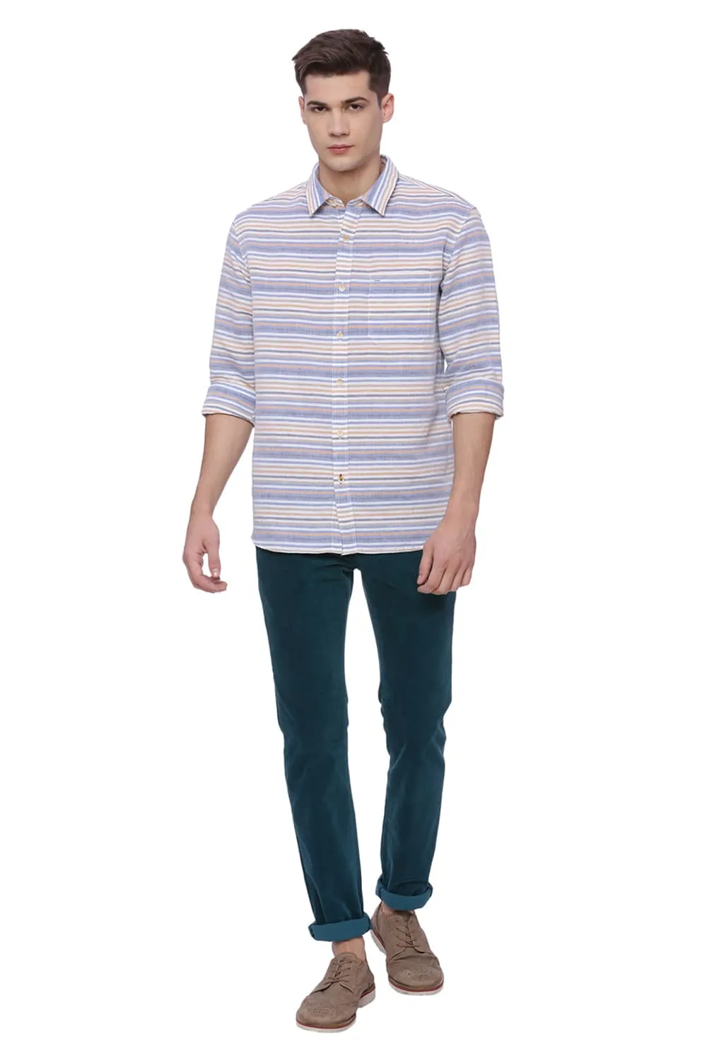 Basics Skinny Fit Corduroy Stretch Trouser