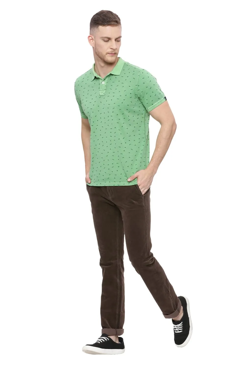 Basics Skinny Fit Corduroy Stretch Trouser