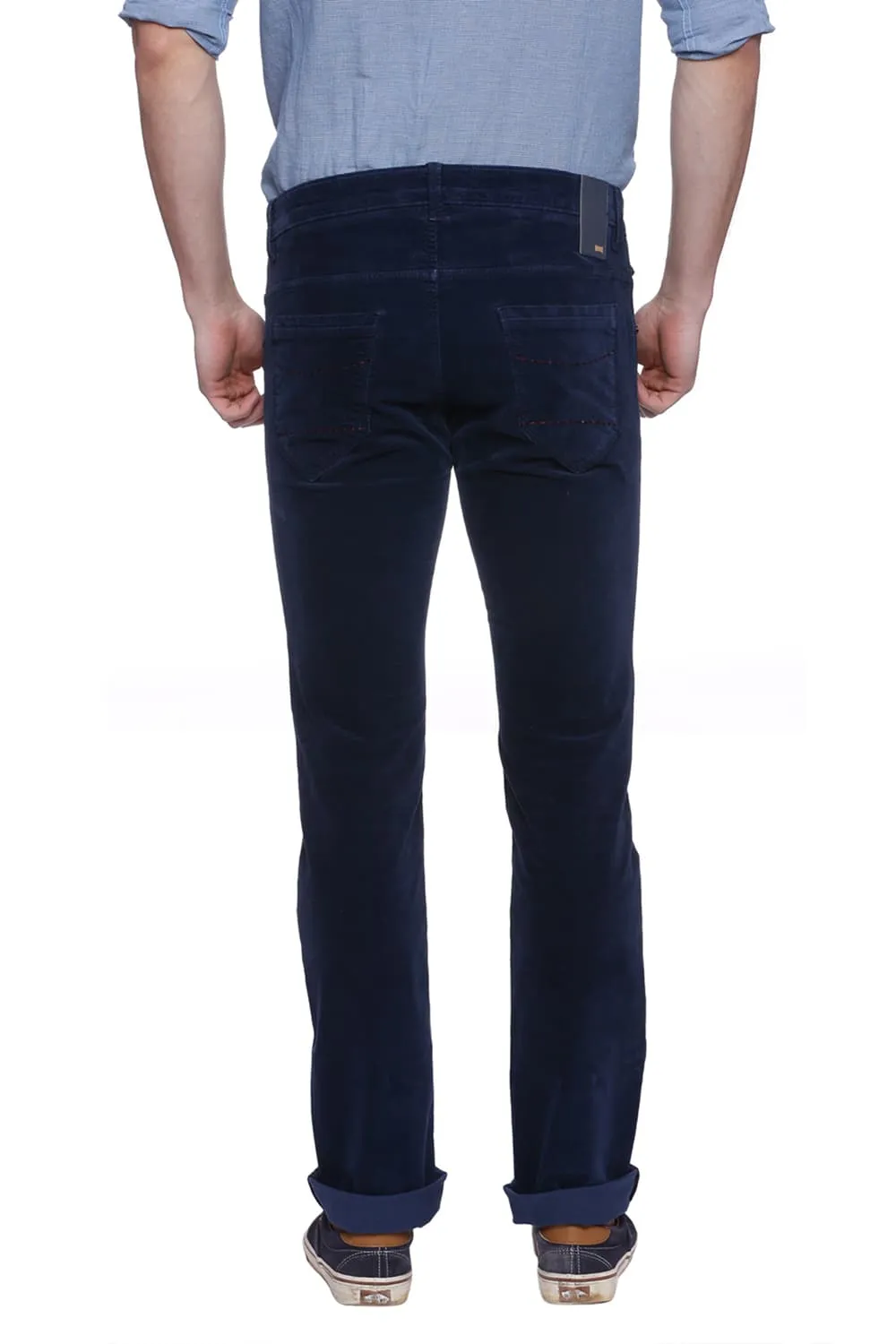 Basics Skinny Fit Corduroy Stretch Trouser