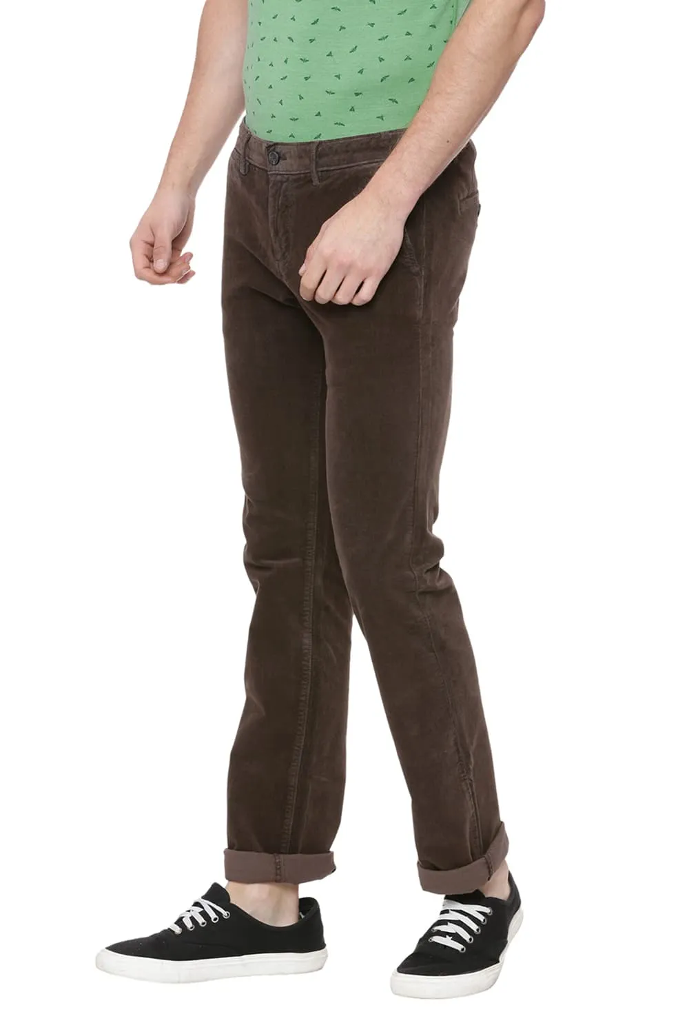Basics Skinny Fit Corduroy Stretch Trouser