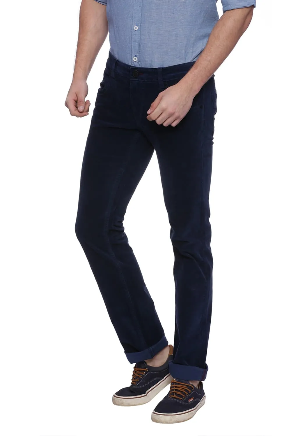 Basics Skinny Fit Corduroy Stretch Trouser