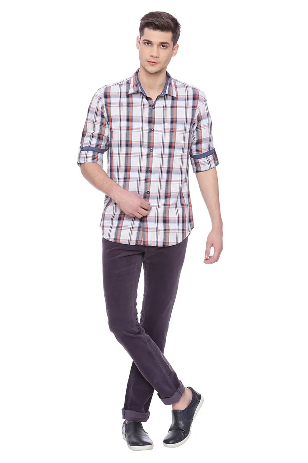 Basics Skinny Fit Corduroy Stretch Trouser