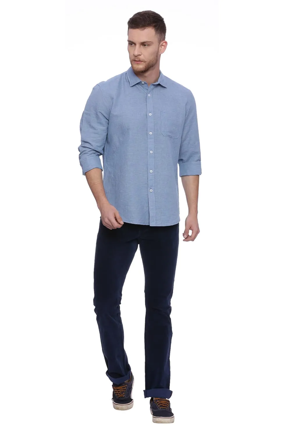 Basics Skinny Fit Corduroy Stretch Trouser