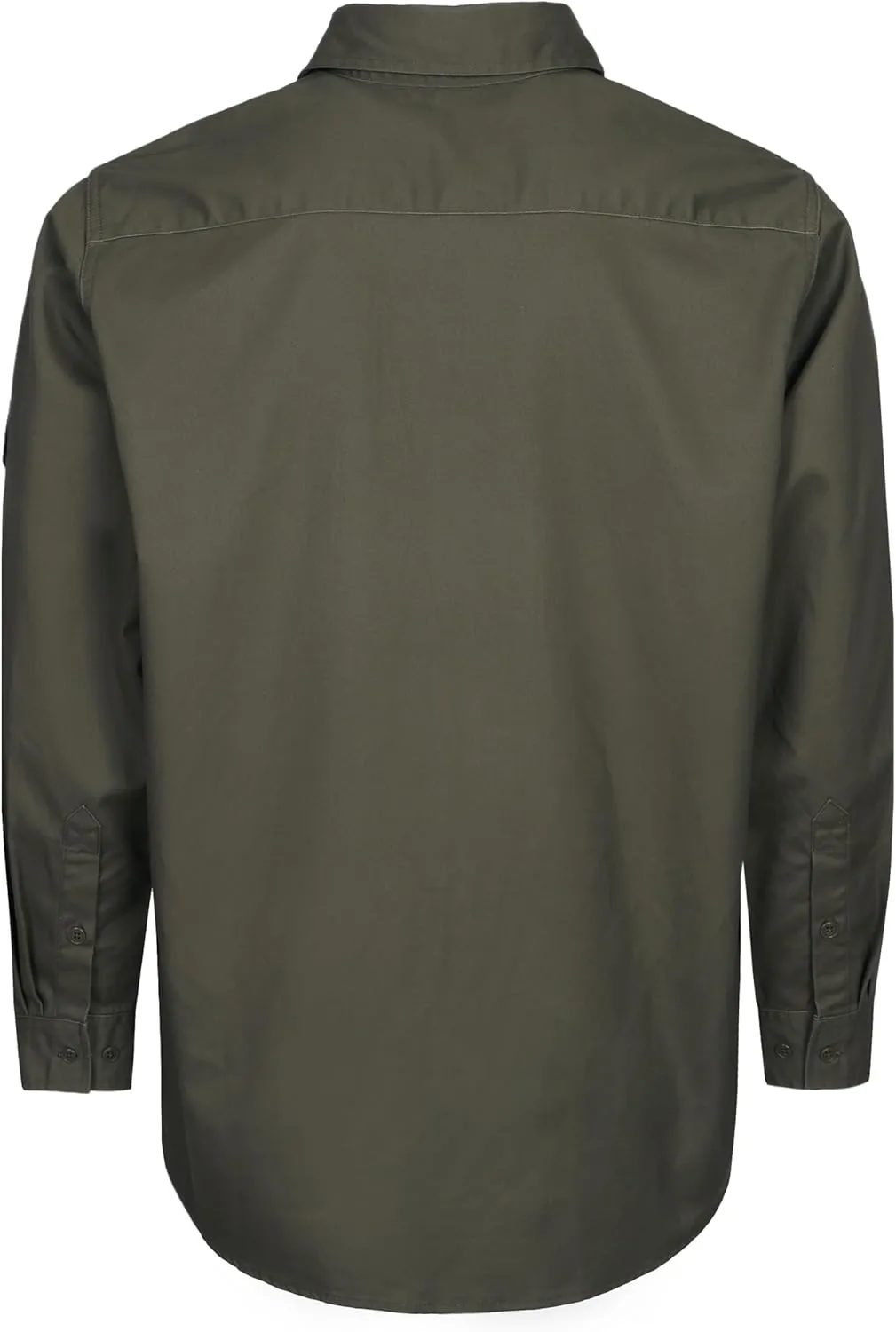 BOCOMAL FR Shirts Flame Resistant 100% C NFPA2112 7.5oz Men's Fire Retardant Welding Shirt