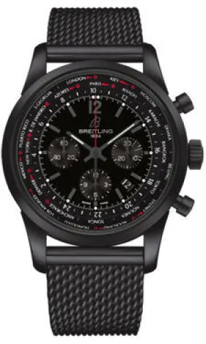 Breitling - Transocean Unitime Pilot Blacksteel - Bracelet