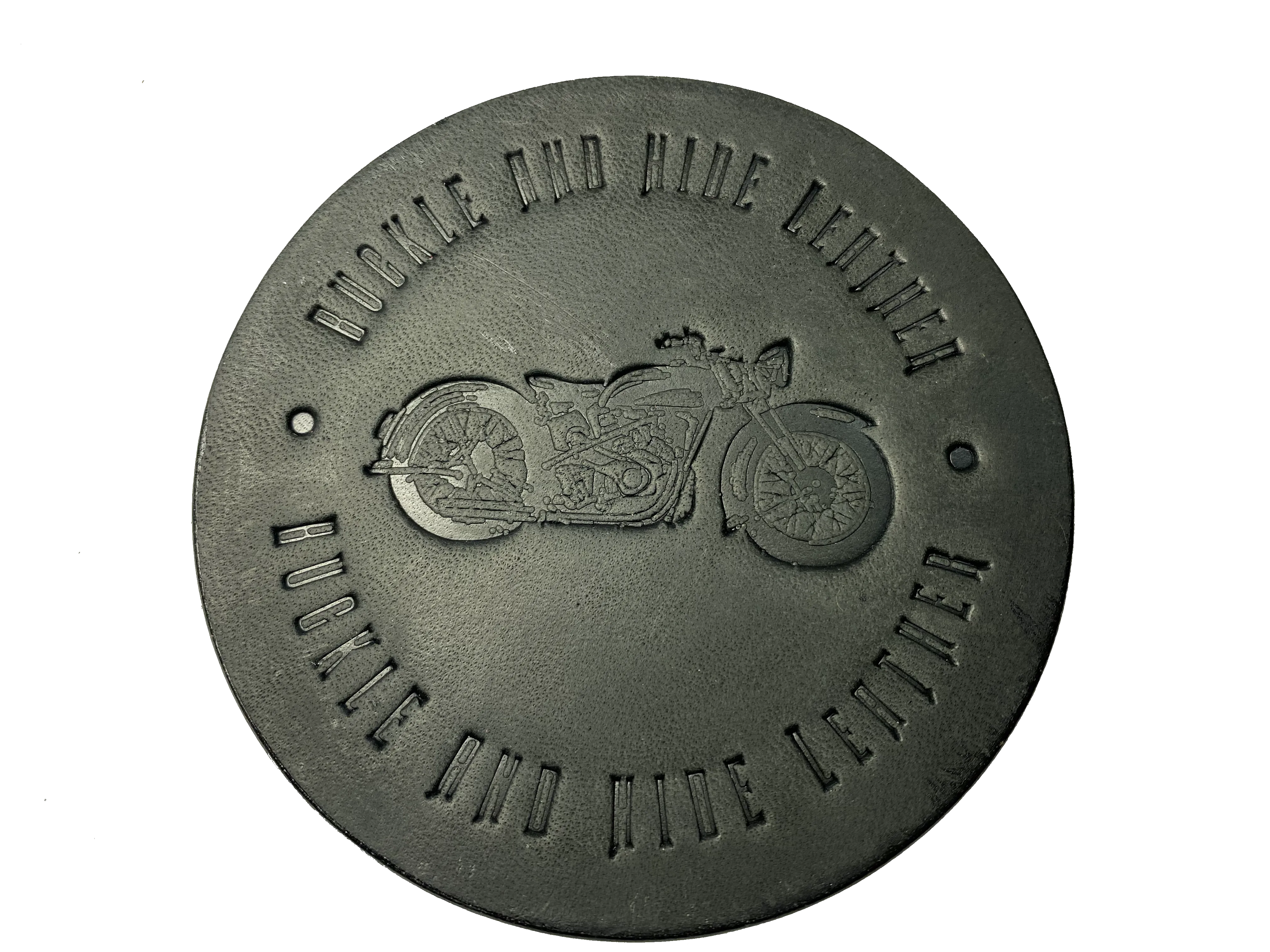 Bridle Leather Vintage Motorcycle Coaster BUY MORE and SAVE!