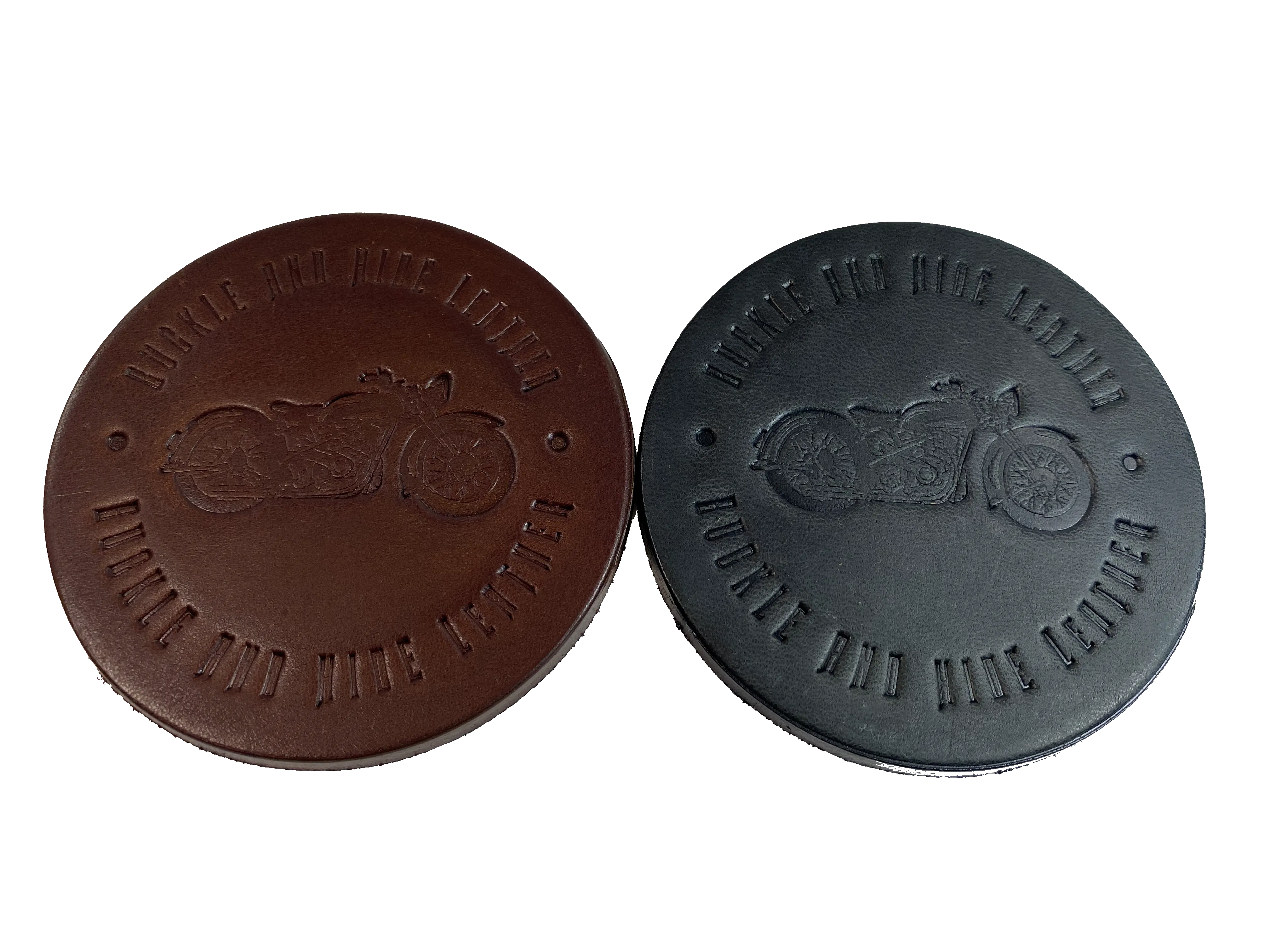 Bridle Leather Vintage Motorcycle Coaster BUY MORE and SAVE!
