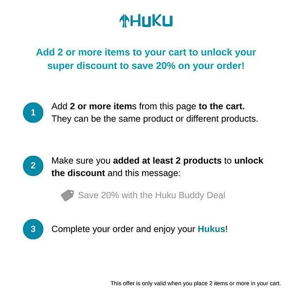 Buddy Deal - buy two items or more and save!!