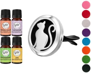 Car Vent Diffusers With Oils PRETTY KITTY CAT