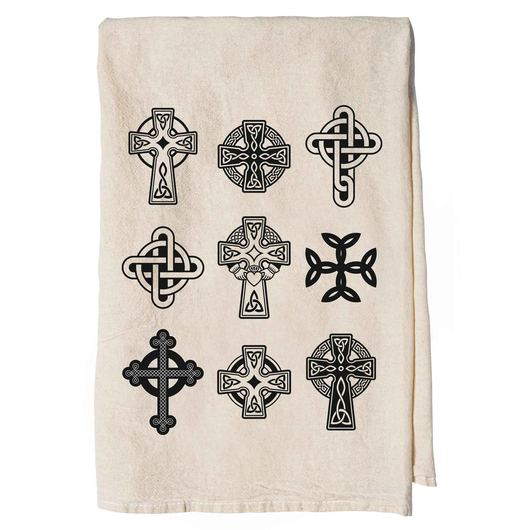 Celtic Cross Tea Towel