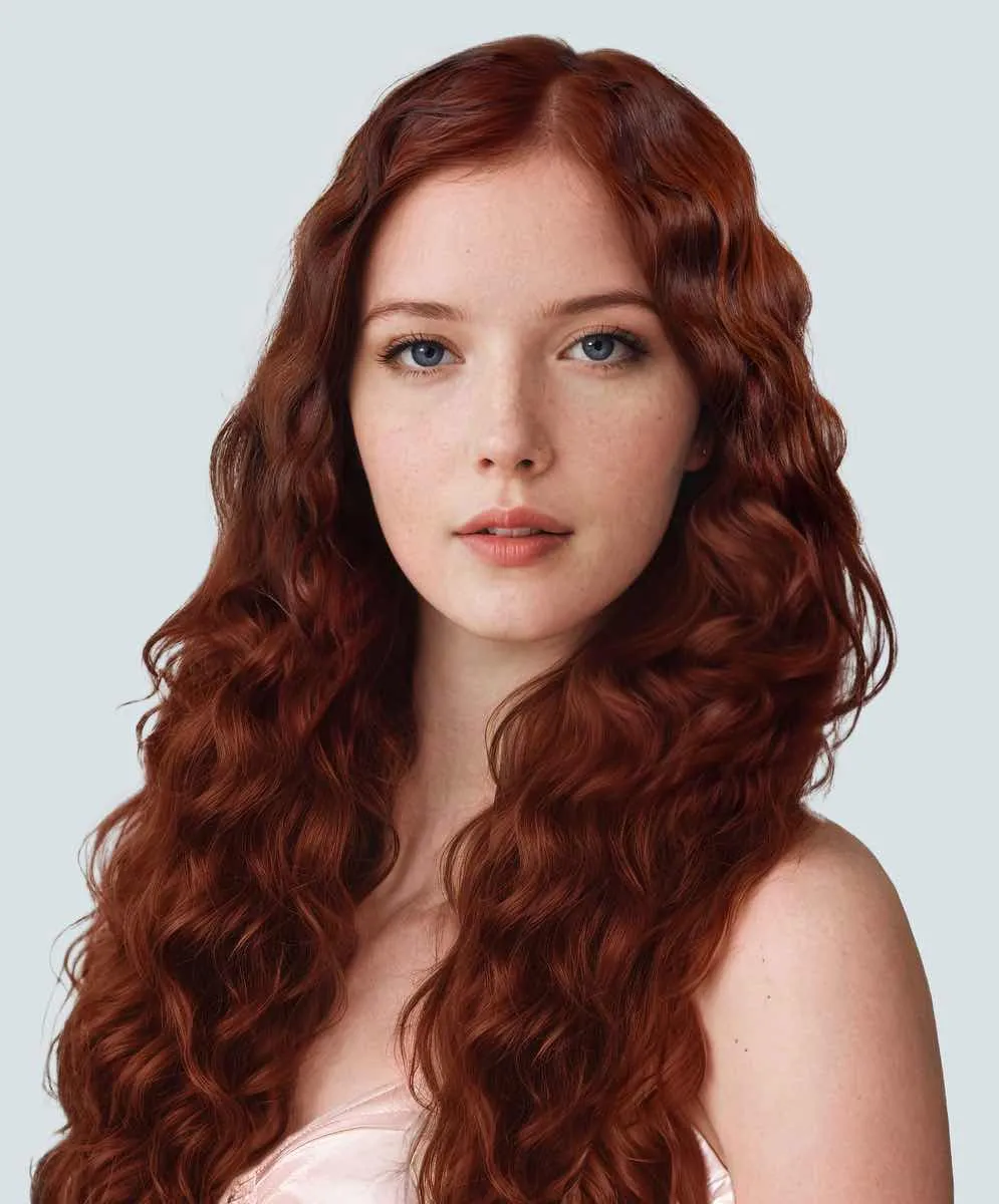 Curly Colored Hair Machine Weft