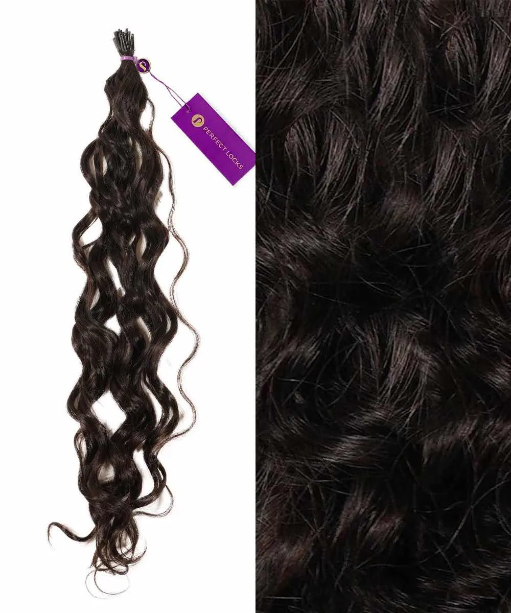 Curly Fusion I-Tip Hair