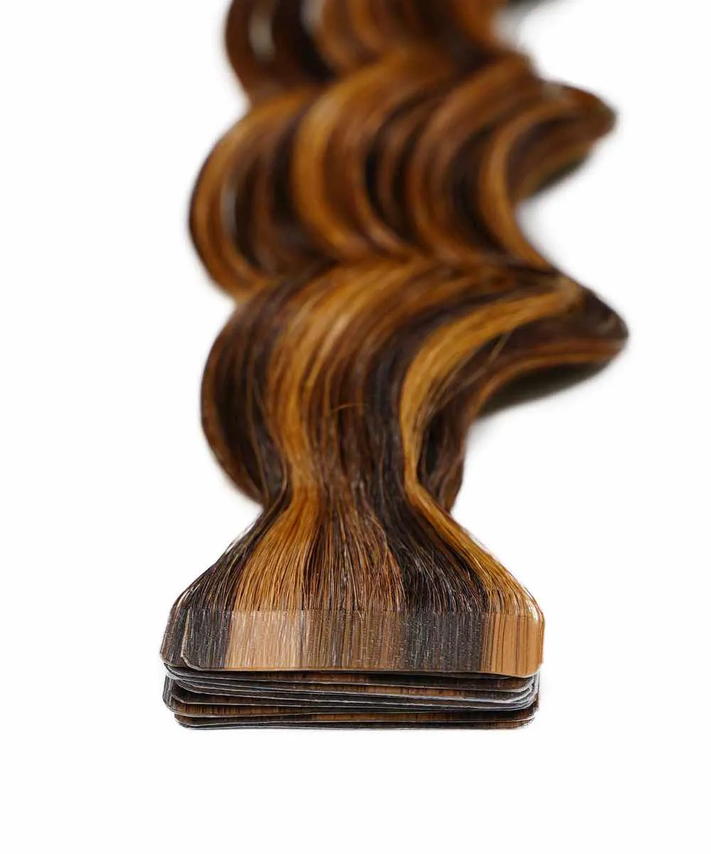 Curly Tape-In Hair Extensions