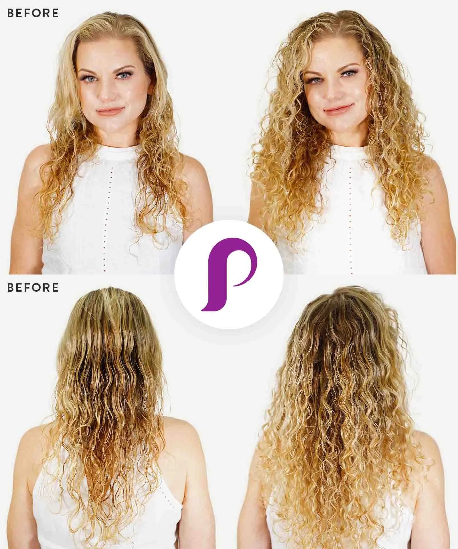 Curly Tape-In Hair Extensions