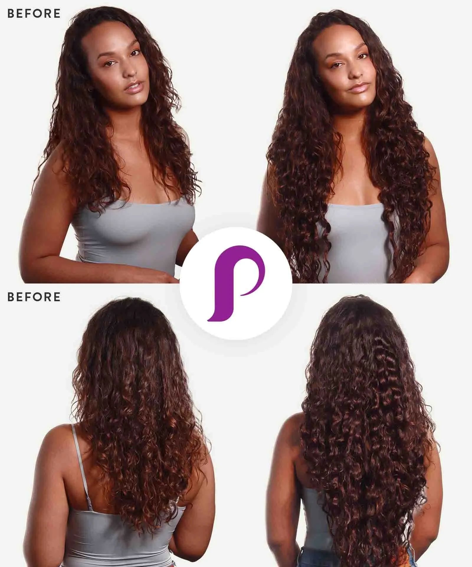 Curly Tape-In Hair Extensions