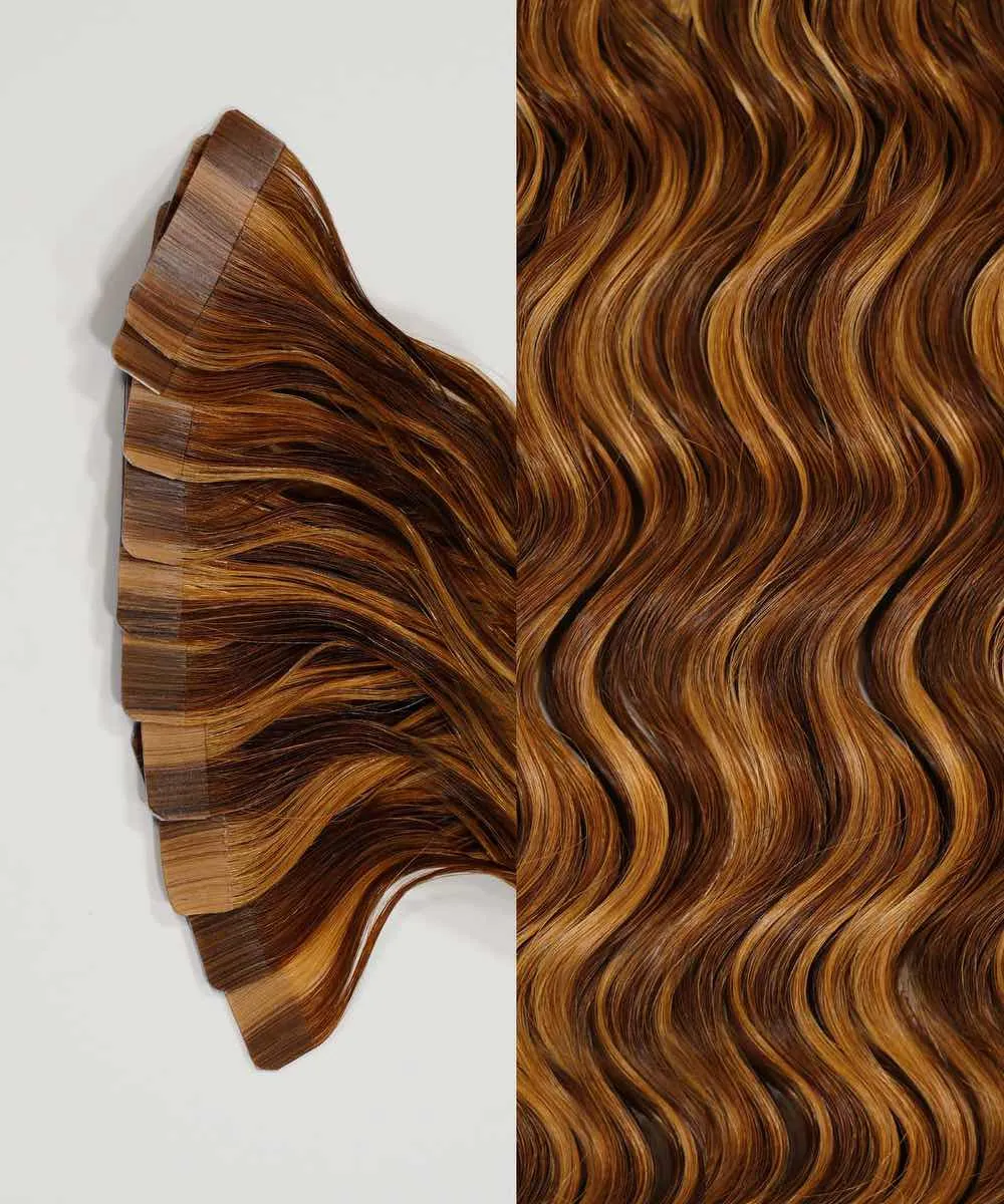 Curly Tape-In Hair Extensions