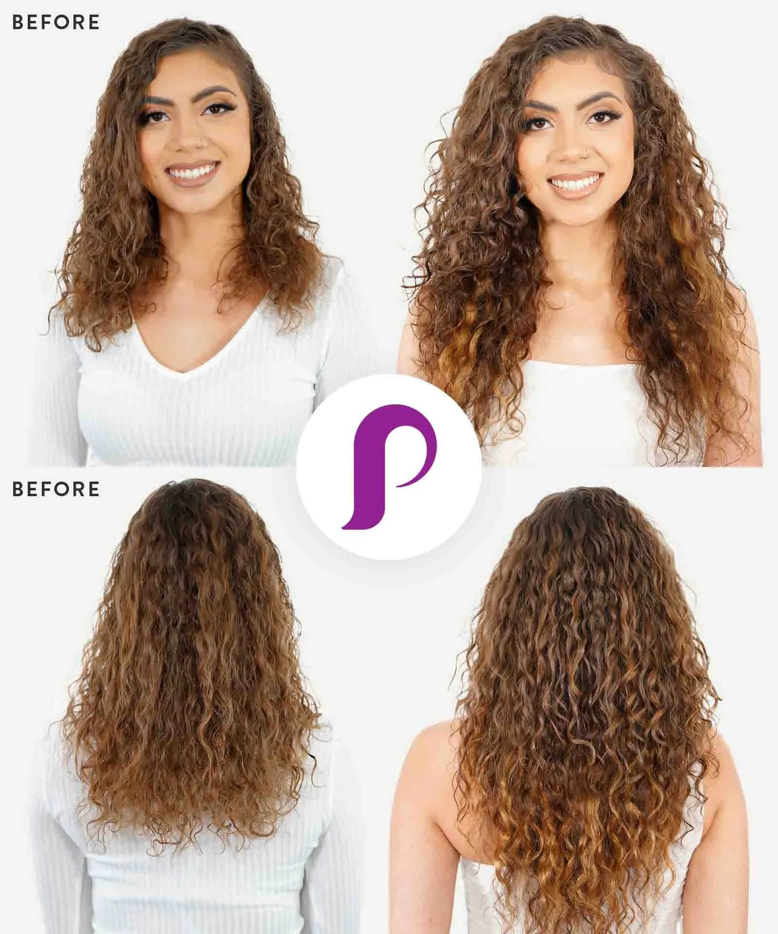Curly Tape-In Hair Extensions