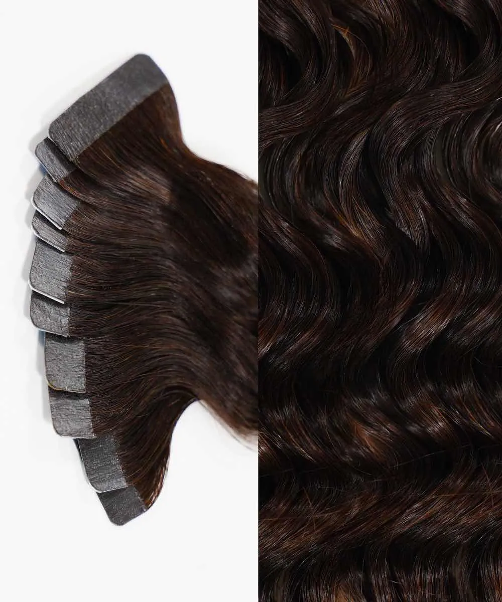 Curly Tape-In Hair Extensions