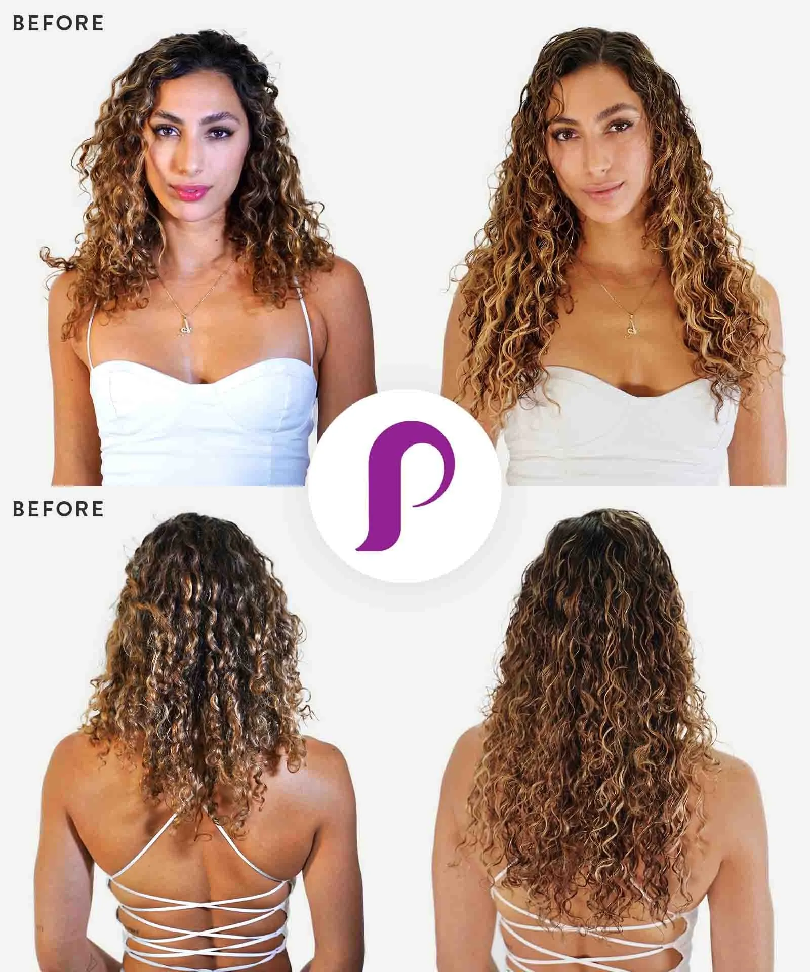Curly Tape-In Hair Extensions