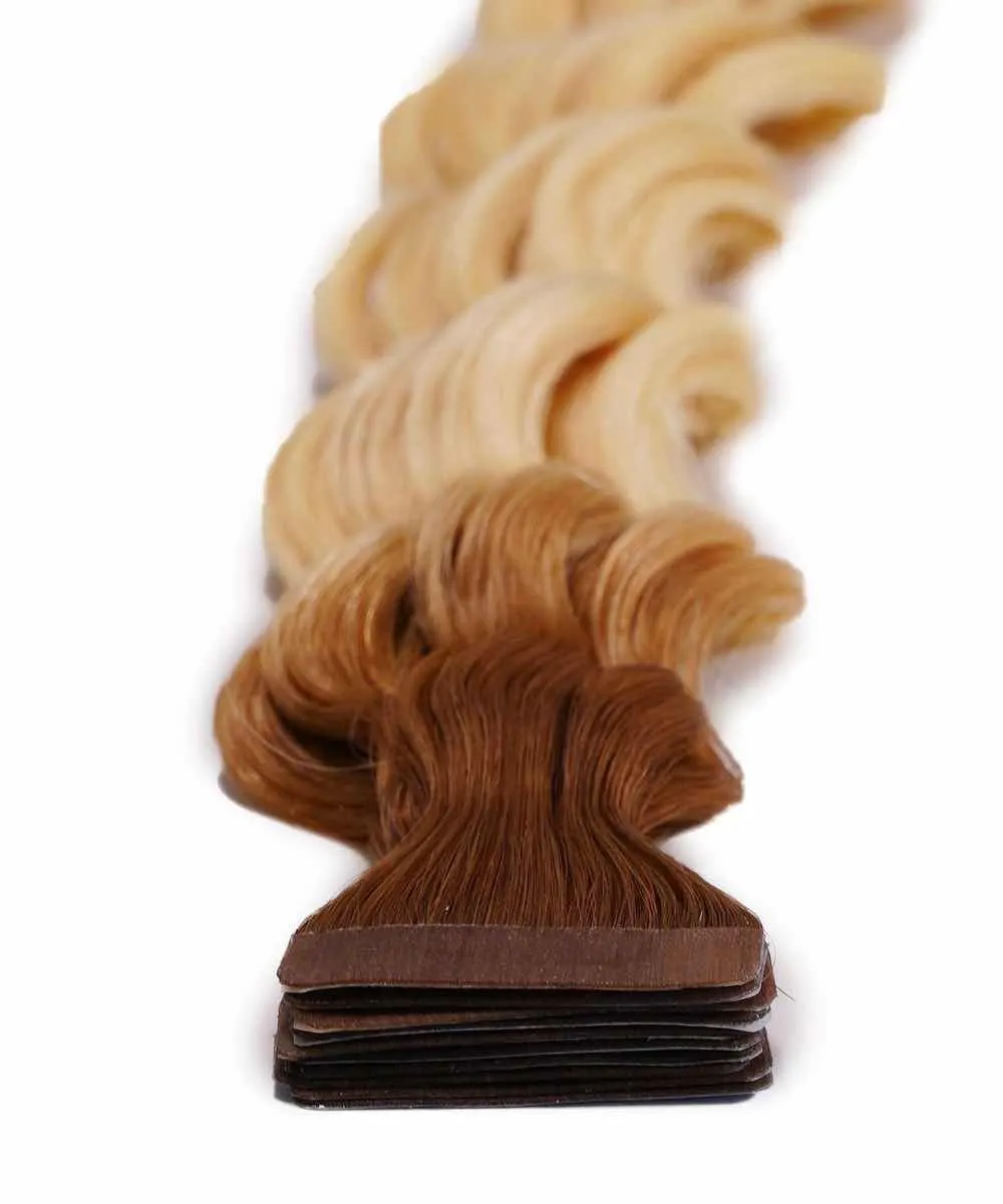 Curly Tape-In Hair Extensions