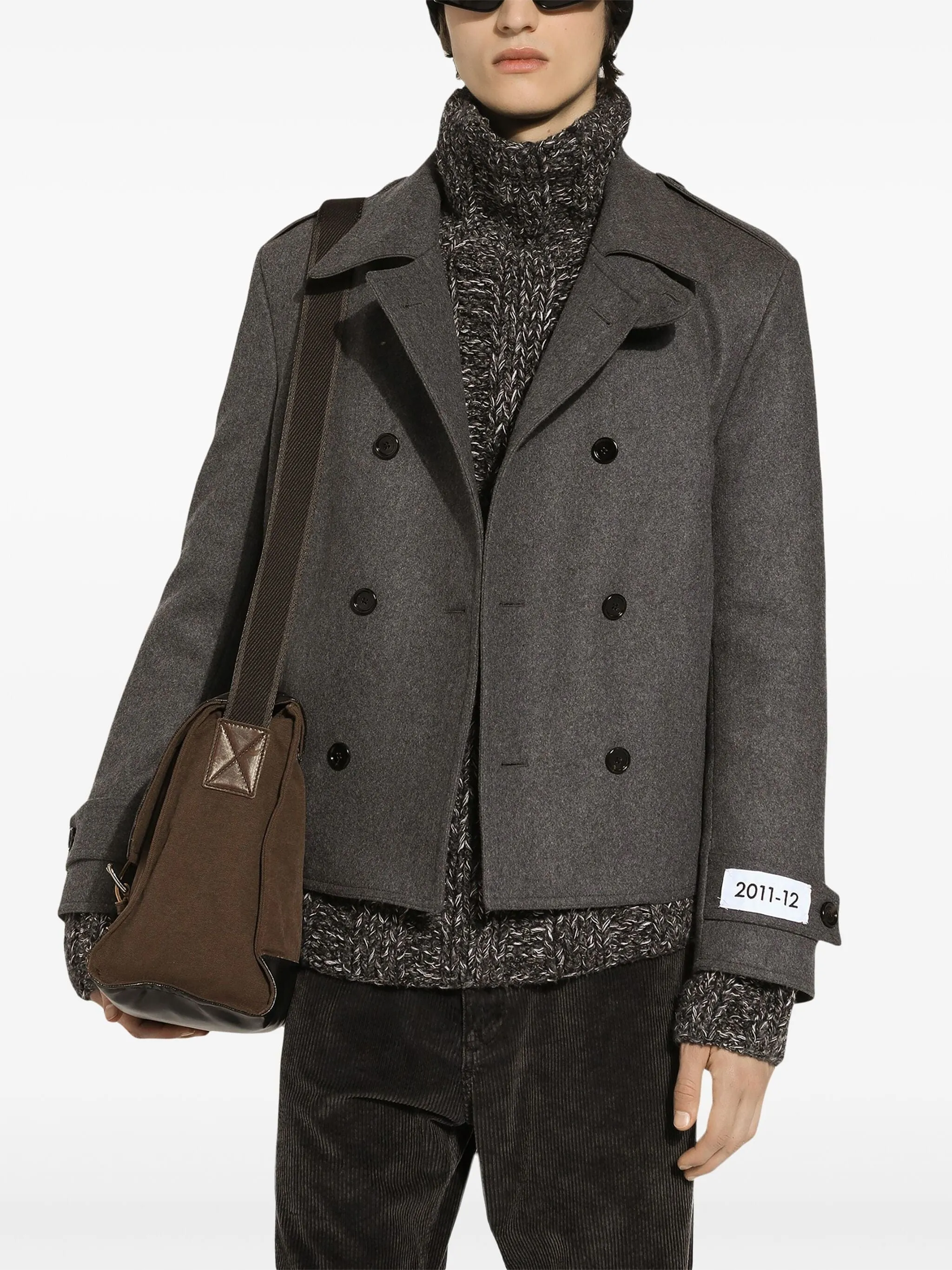 Double-Breasted Peacoat