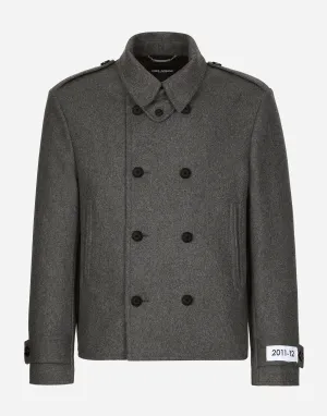 Double-Breasted Peacoat