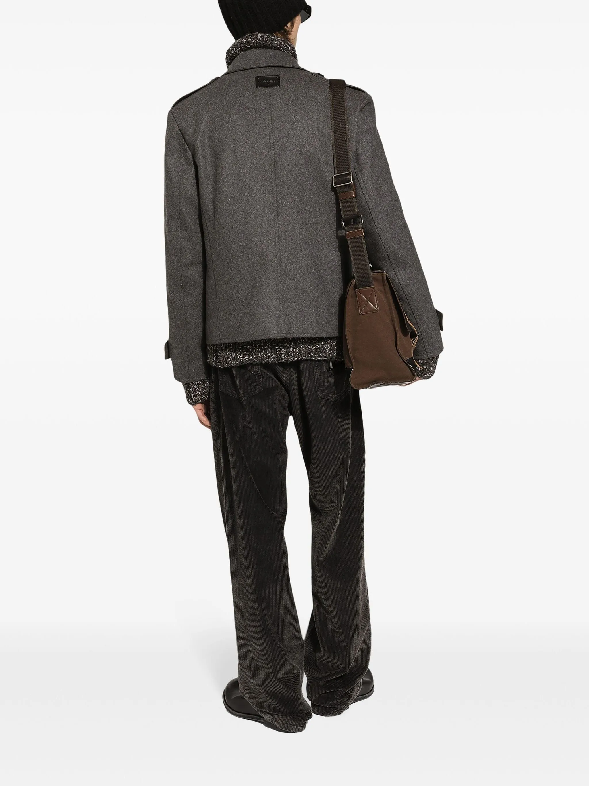 Double-Breasted Peacoat