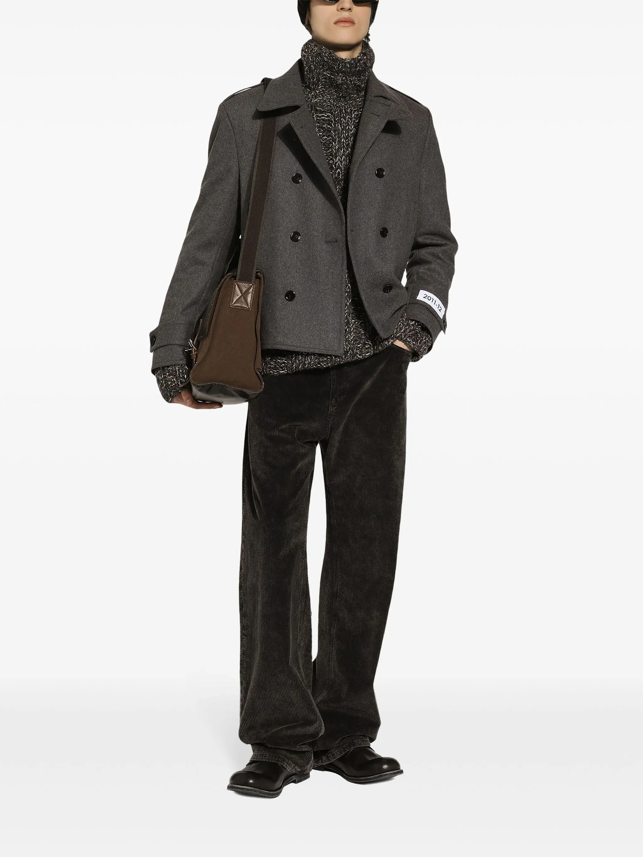 Double-Breasted Peacoat