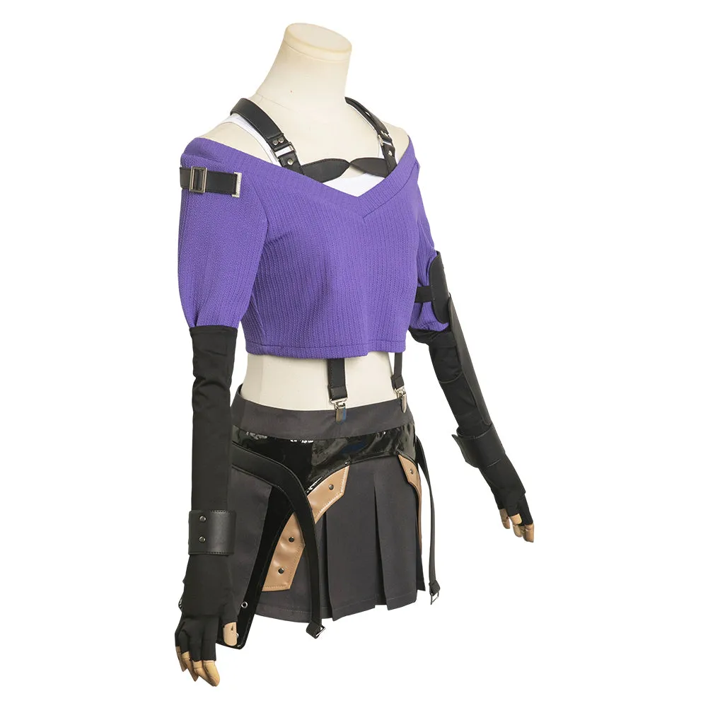 Final Fantasy XVI Tifa Lockhart Cosplay Costume Outfits Halloween Carnival Suit