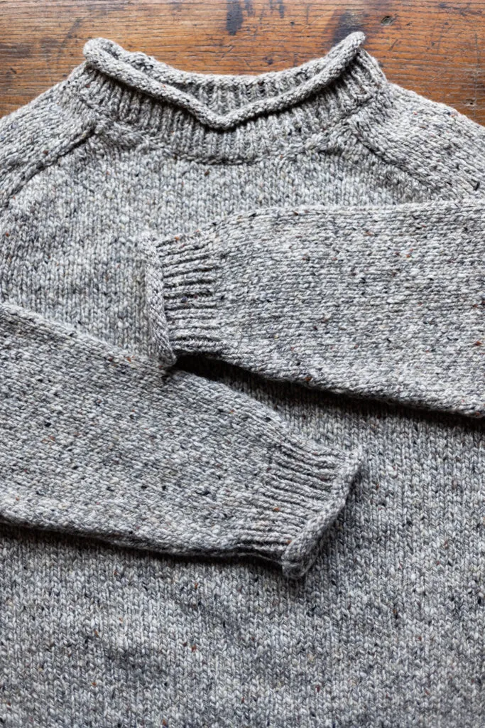 Fisherman ~ Donegal Mens Saddle Neck Jumper