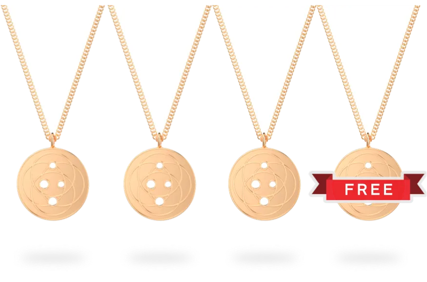 Harmoni Pendant Family Pack - Stainless/Gold/RG - Dr. Z Exclusive Offer