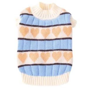 Heart Love Dog Sweater