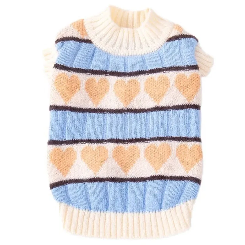Heart Love Dog Sweater