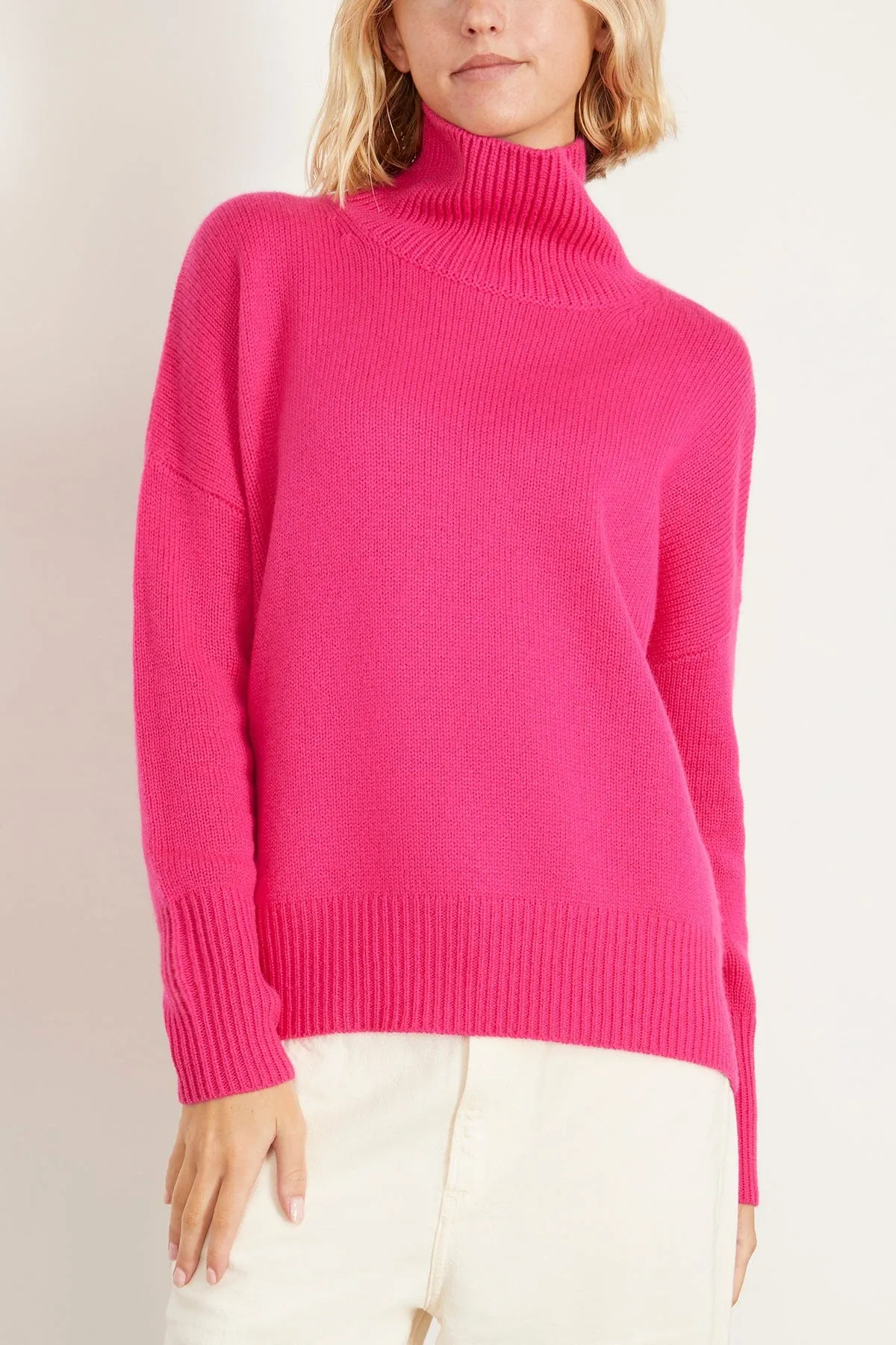 Heidi Sweater in Hibiscus