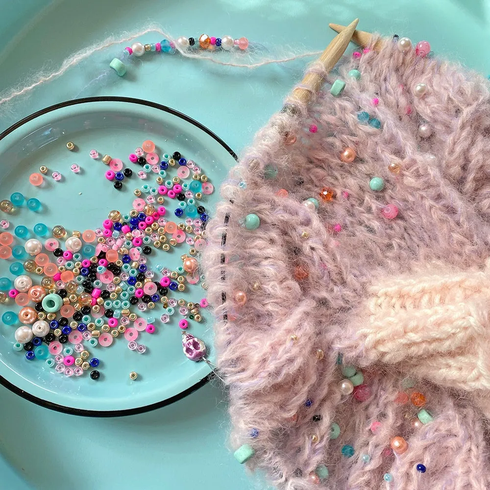 Knit pattern – MYPZ light top-down sweater Diamonds and Pearls No10 (ENG-NL)