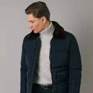 Lahaina Puffer Jacket in True Navy