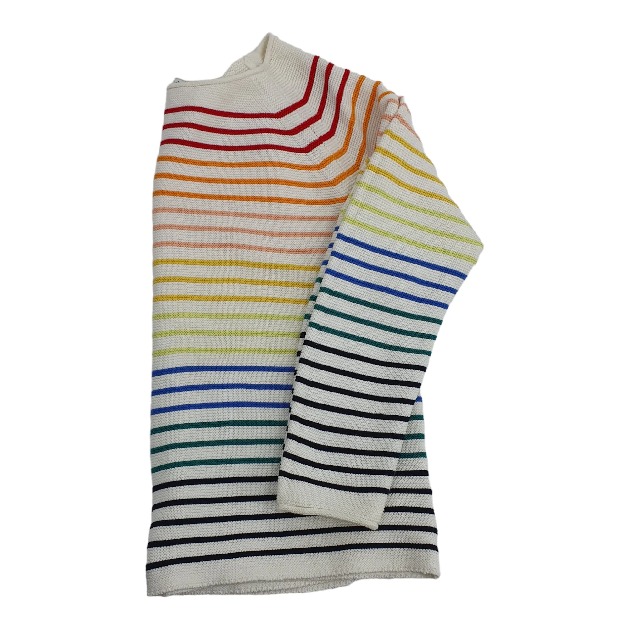 Multi colour stripe Bretin Knit Slash Neck Sweater - Next - Medium 44"