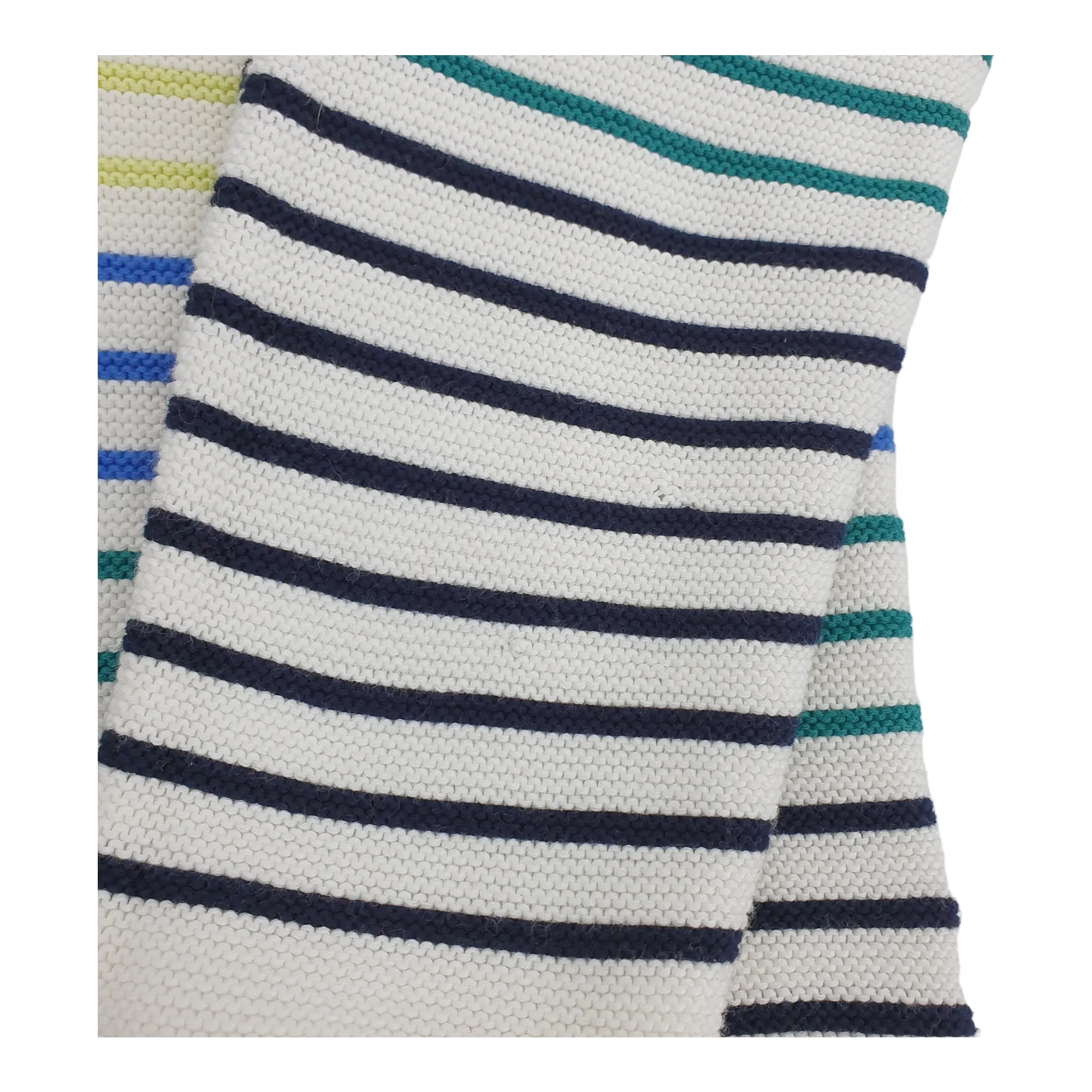 Multi colour stripe Bretin Knit Slash Neck Sweater - Next - Medium 44"